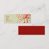 Zwemelen nr. 0025 mini visitekaartje (Voorkant / Achterkant)