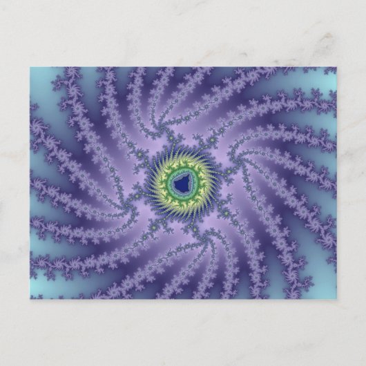 Zwemelen Oogoog - Fractaal Briefkaart (Voorkant)
