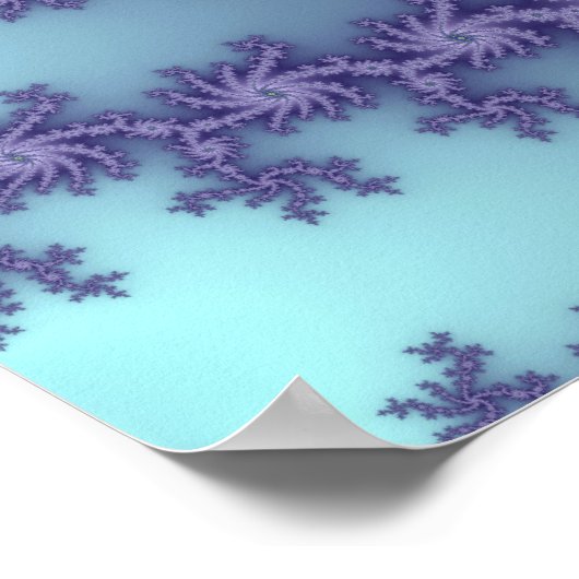 Zwemelen Oogoog - Fractaal Poster (Hoek)