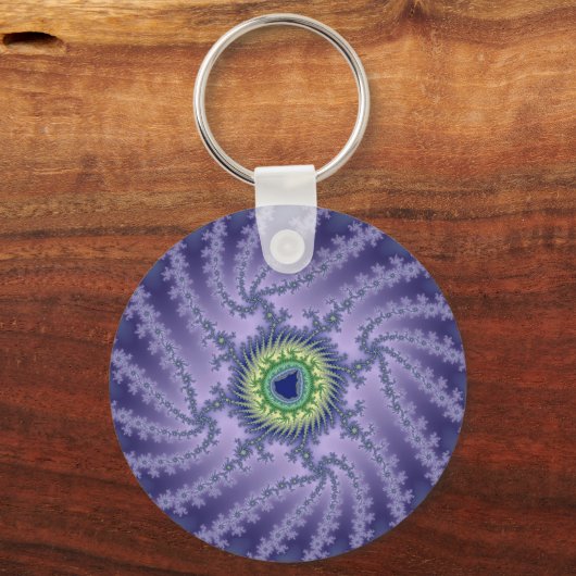 Zwemelen Oogoog - Fractal Sleutelhanger (Voorkant)