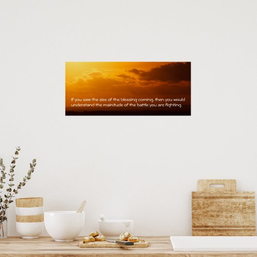 Zwemelen Poster (Keuken)