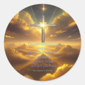 Zwemelen Ronde Sticker (Voorkant)