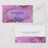 Zwemelen Rozen Visitekaartje (Voorkant / Achterkant)