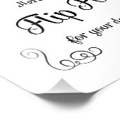 Zwemelen Teenslippers Band Dansende Feet Weddensch Foto Afdruk (Hoek)