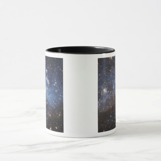 Zwemelen van gas en stof mok (Midden)