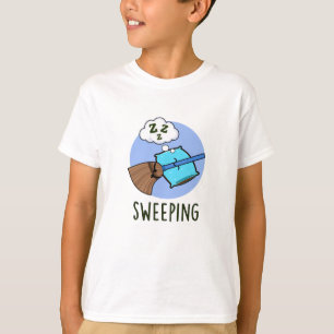Zwemelen van grappige slaapkamer t-shirt