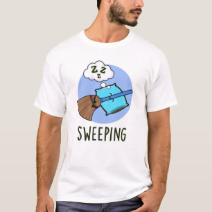 Zwemelen van grappige slaapkamer t-shirt