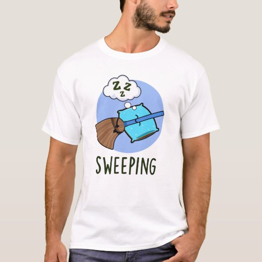 Zwemelen van grappige slaapkamer t-shirt (Voorkant)