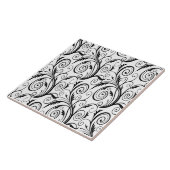 Zwemelen van keramische Tegel Tegeltje (Zijkant)