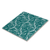 Zwemelen van keramische Tegel Tegeltje (Zijkant)