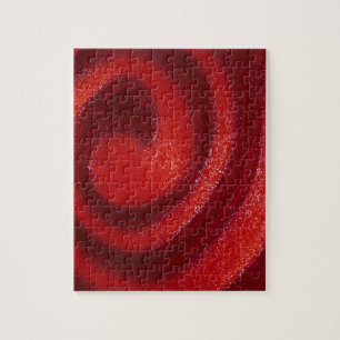 Zwemelen van nagellak legpuzzel