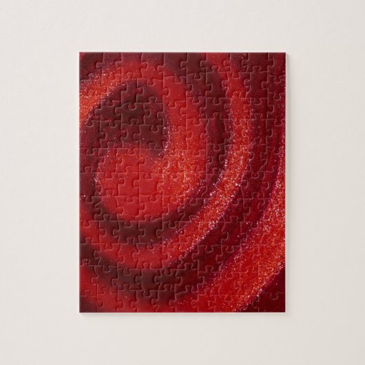 Zwemelen van nagellak legpuzzel (Verticaal)