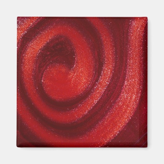 Zwemelen van nagellak magneet (Voorkant)