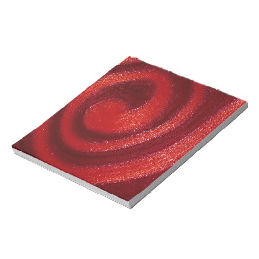 Zwemelen van nagellak notitieblok (Linkerzijde)