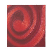 Zwemelen van nagellak notitieblok (Voorkant)