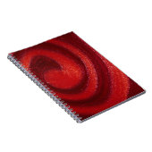 Zwemelen van nagellak notitieboek (Rechterzijde)