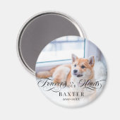 Zwemelen voor altijd in ons hart Foto Magneet (Voorkant / Achterkant)