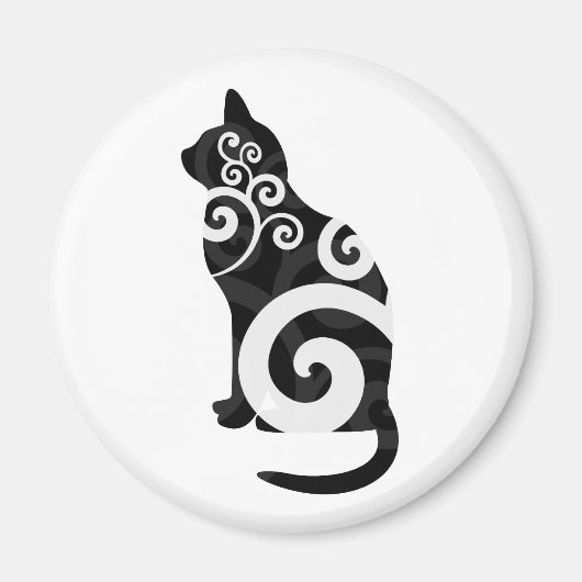 Zwemelen, zwart magneet (Voorkant)