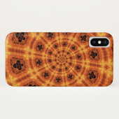 Zwemelend Gold Clover-patroon Case-Mate iPhone Case (Achterkant (horizontaal))