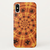 Zwemelend Gold Clover-patroon Case-Mate iPhone Case (Achterkant)