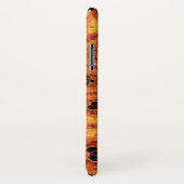 Zwemelend Gold Clover-patroon Case-Mate iPhone Case (Achterkant / rechts)