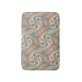 Zwemelende Hazen Tesselation Brown Bathmat 6 Badmat (Voorkant Verticaal)