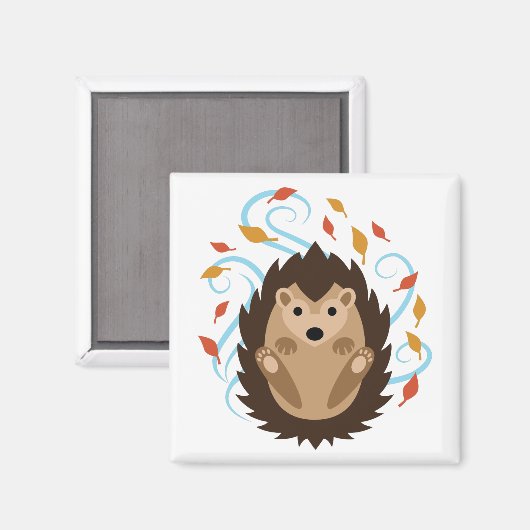 Zwemelende Herfst Hedégel Magneet (Voorkant / Achterkant)