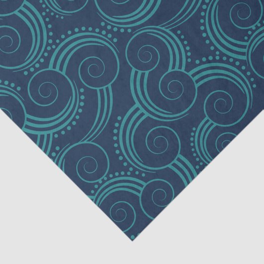 Zwemelgolven Tissuepapier (Detail)