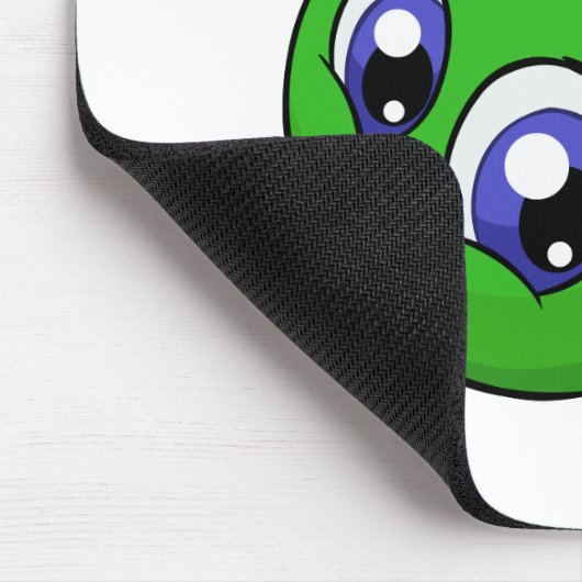 Zwemelgroene kiko muismat (Hoek)