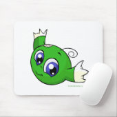 Zwemelgroene kiko muismat (Met muis)