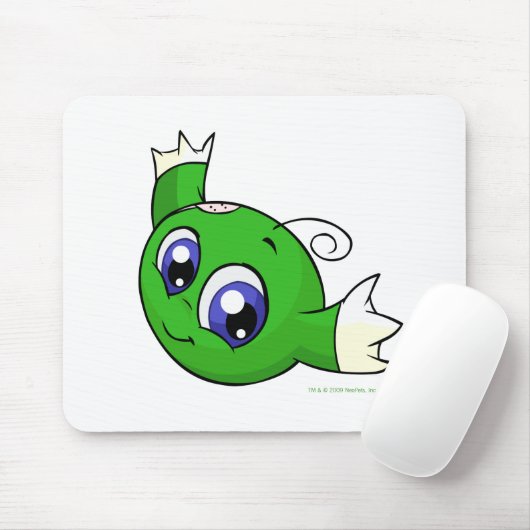 Zwemelgroene kiko muismat (Met muis)