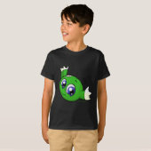 Zwemelgroene kiko t-shirt (Voorkant volledig)
