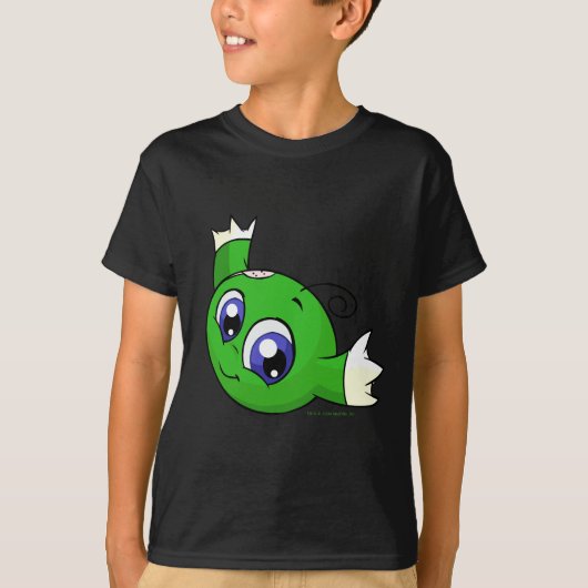 Zwemelgroene kiko t-shirt (Voorkant)