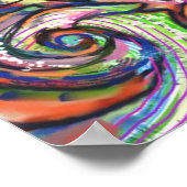 Zwemelijk Abstract Art Poster (Hoek)