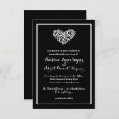 Zwemelijk harthuwelijk - 3x5 Weddenschap Kaart (Voorkant / Achterkant)