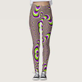 Zwemelillusie Yoga Leggings