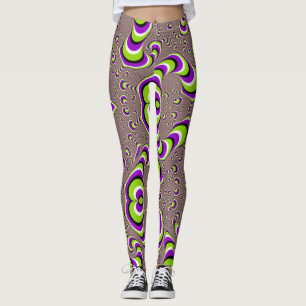 Zwemelillusie Yoga Leggings