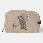 Zwemelingenfamilie Toilettasje (Achterkant)