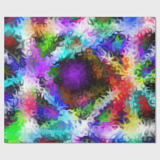 Zwemelkleurig israalchrome vijf cadeaupapier (Vlak)