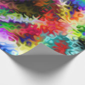 Zwemelkleurig israalchrome vijf cadeaupapier (Hoek)