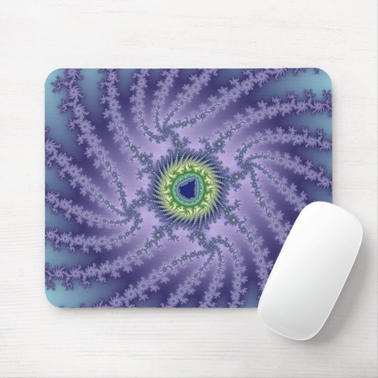 Zwemelogen - Fractal Mousepad Muismat (Met muis)