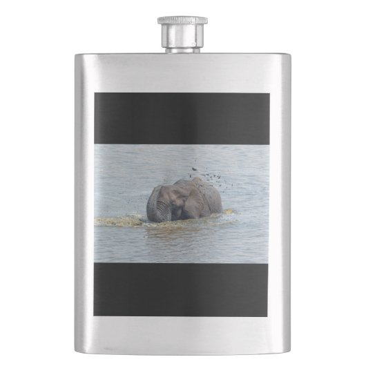 Zwemelolifant Flacon (Voorkant)