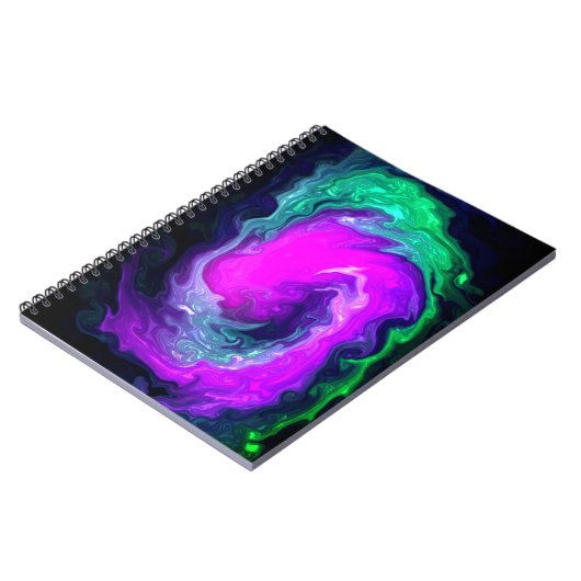 Zwemelvormig ontwerp notitieboek (Linkerzijde)