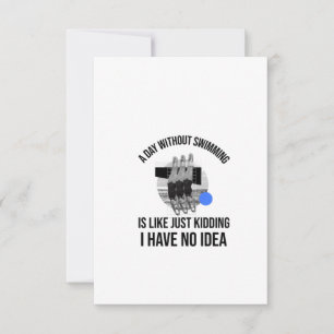 ZWEMEN (5) BEDANKKAART