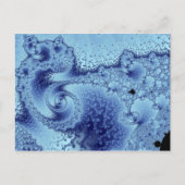 Zwemend diep Briefkaart (Voorkant)