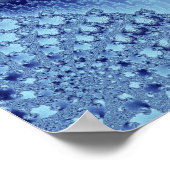 Zwemend diep Poster (Hoek)