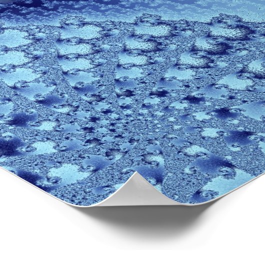 Zwemend diep Poster (Hoek)