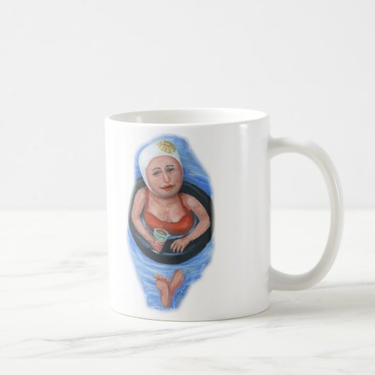 Zwemend goed koffiemok (Rechts)