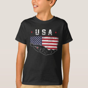 Zwemende atleet sport Verenigde Staten zwemmer T-shirt