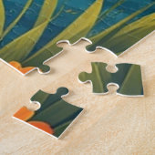 Zwemende baby eend legpuzzel (Zijkant)
